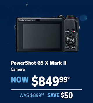 PowerShot G5 X Mark II back