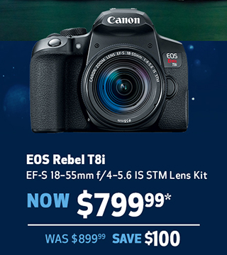 EOS Rebel T8i Lens Kit