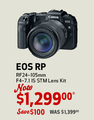 EOS RP RF24–105 STM Lens Kit