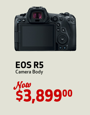 EOS R5 Camera Body Kit backside