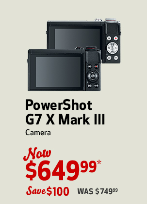 PowerShot G7 X Mark III backside