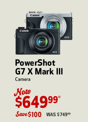 PowerShot G7 X Mark III