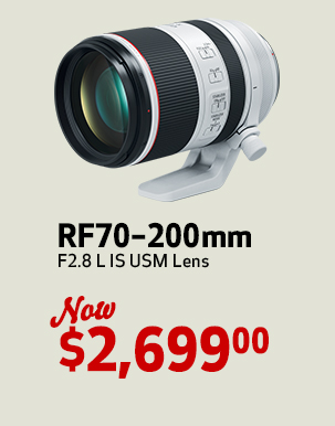 RF70–200mm IS USM Lens